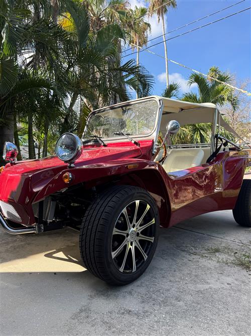 Manual Beach Buggy - Maroon
